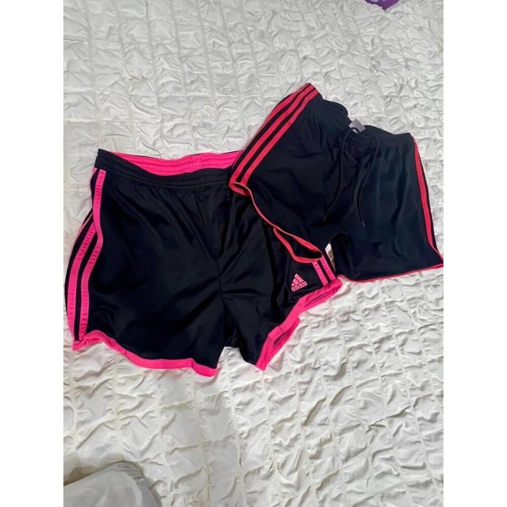 Adidas 2 pairs of Climate cool shorts small